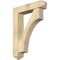 Ekena Millwork Westlake Arts and Crafts Rough Sawn Bracket w/ Offset Brace, Douglas Fir, 8"W x 36"D x 48"H BKT0806X36X48WTL03RDF - alternate 1